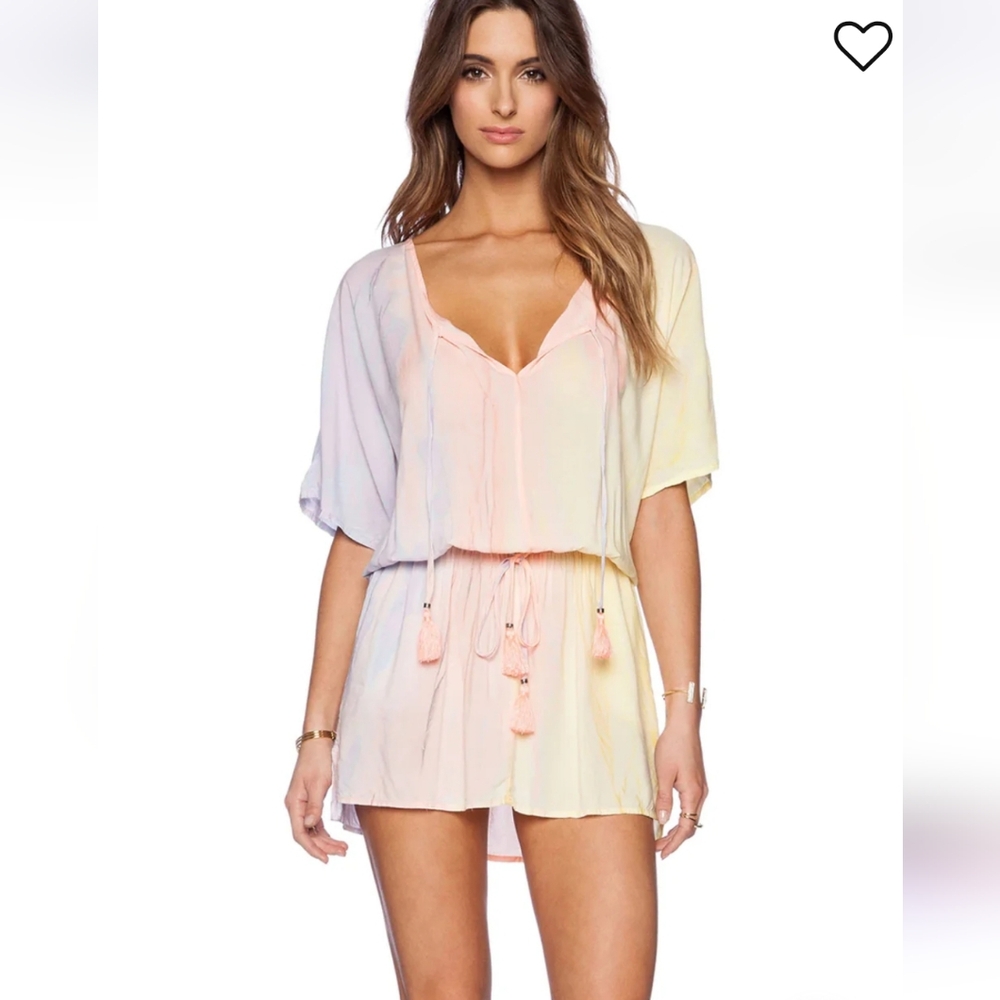 Gypsy 05 Sands Dolman Mini Dress In Sunset
